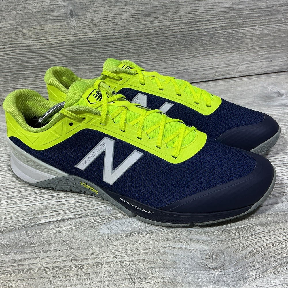 New Balance Mens Minimus MX40BY Vibram Rapid Rebound Blue Athletic Shoes 13 2E